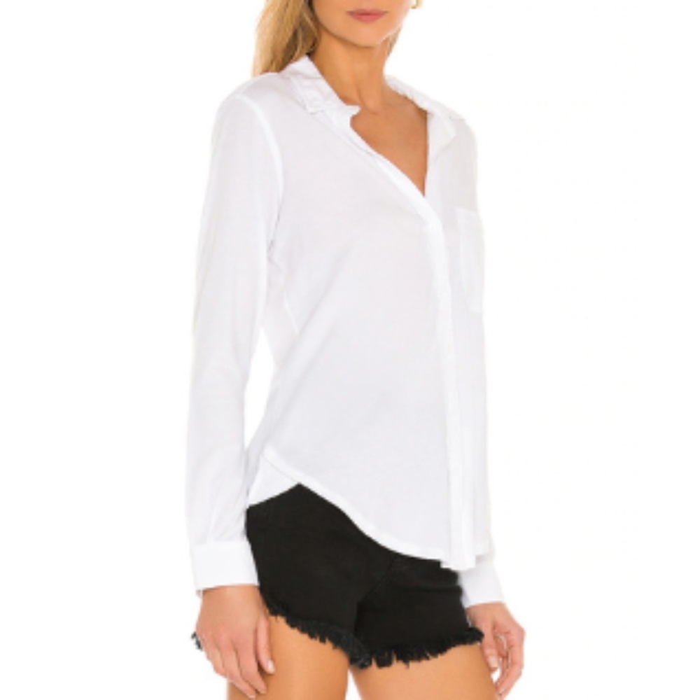 Light Weight Jersey Button Down - image 4